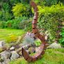 Rustic outdoor sculpture Image 2