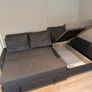 3 on 1IKEA FRIHETEN Corner Sofa-Bed with Storage Image 3