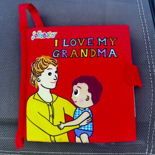 jollybaby soft book Beand New Grandma