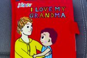 jollybaby soft book Beand New Grandma