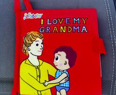 jollybaby soft book Beand New Grandma
