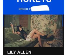 X2 Standing Tickets, Lily Allen, Tues 30 June, 3Arena