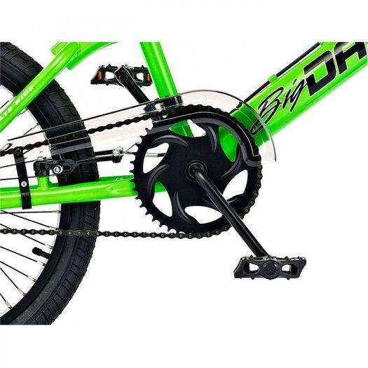 11" Rooster BIG DADDY, 20" Spoked Wheel, Neon Green/Black