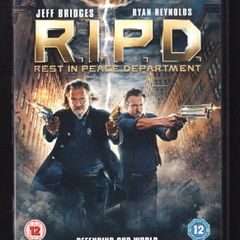 R.I.P.D. Rest in Peace Department DVD Movie staring Jeff Bridges and Ryan Reynolds