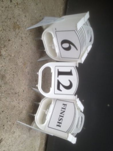 Dressage Arena Boards and markers
