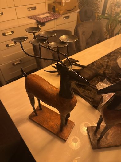 Reindeer Candle Holder