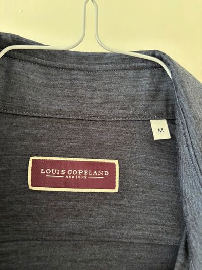Louis Copeland navy jersey shirt