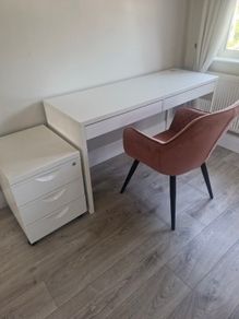 office desk with chair
