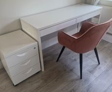office desk with chair
