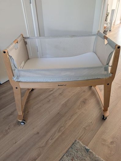 Snuzpod Bedside Crib with Mattress