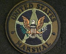 Us law enforcement,  United States marshal parch.