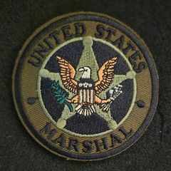 Us law enforcement,  United States marshal parch.
