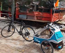 Trailer & Stroller - Qeridoo Kidgoo per 1 Child Bike (Very good Condition)