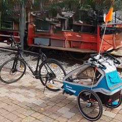 Trailer & Stroller - Qeridoo Kidgoo per 1 Child Bike (Very good Condition)