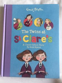 The Twins at St Clare's Book by Enid Blyton