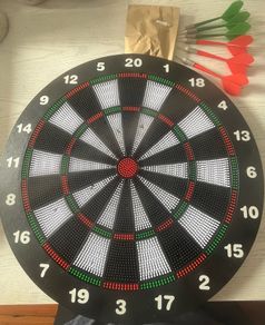 Soft tip dartboard