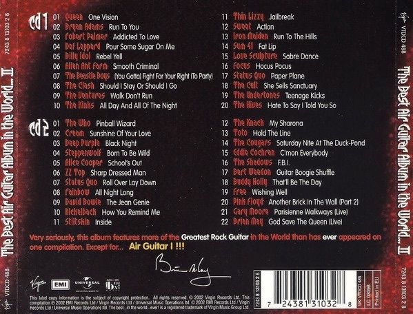 The Best Air Guitar Album In The World... II        CD