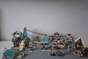 Lego Friends Heartlake Snow Resort 4 Sets Bundle