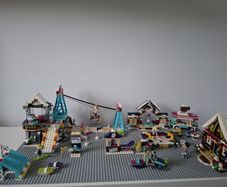 Lego Friends Heartlake Snow Resort 4 Sets Bundle