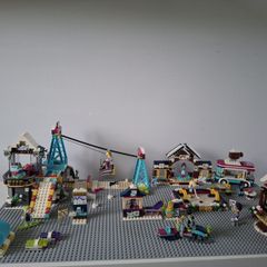 Lego Friends Heartlake Snow Resort 4 Sets Bundle
