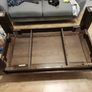 Solid Dark Oak Coffee Table Heavy Duty & Built to Last! Image 6