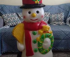 Light Up Snowman Free To Take Away