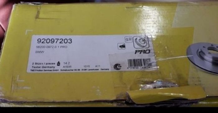 Brake discs x 4 - brand new