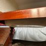 Victorian Mahogany table porcelain baby bath/bidet Image 10