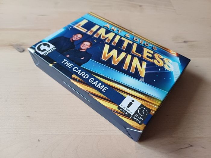 Ant & Dec Limitless Win Quiz Trivia Family Card Game 2023