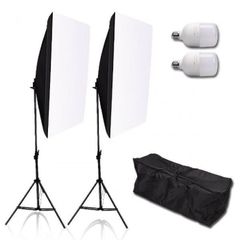 45321 Softbox Continuous Lighting Kit 25W LED Bulb Light Stand