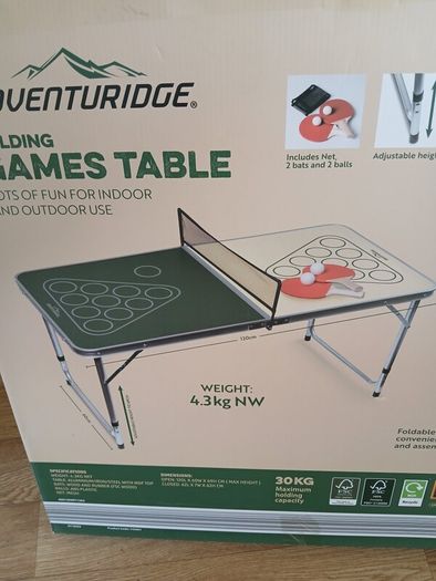 New Camping Game Table