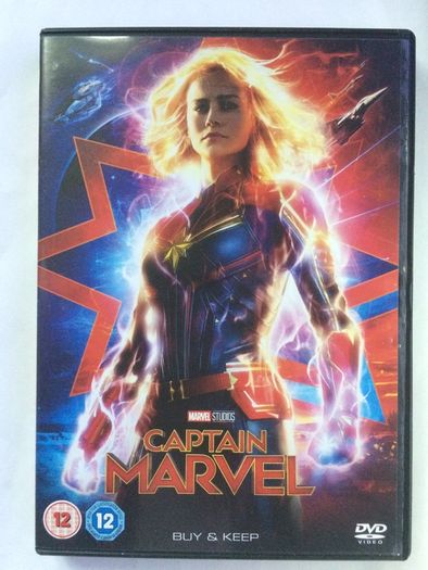 Captain Marvel [2019] (Marvel Comics) Brie Larson, Jude Law & Samuel L Jackson [Movie DVD]