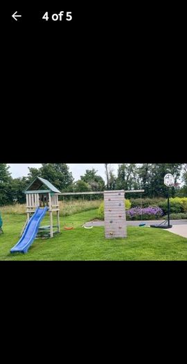 swing climbing frame