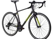 New road bike with carbon fibre from forks