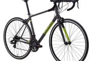 New road bike with carbon fibre from forks