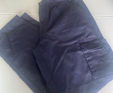 Size 38R Men's navy work trousers