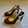 Lunar Elegance Sling Back High Heels, Brand New. Size 6 Image 6
