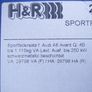 Audi A6 C5 Avant Quattro 98-05  H&R Lowering Springs 40mm Image 4