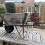 antique wheel barrow Image 3