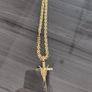 18k gold chain byzantine rare design Image 3