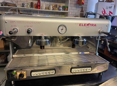 Elektra coffee machine Made in Italy professional for coffee shop or restaurant.