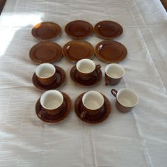 Vintage Celtic Ceramics Connemara Coffee Set (16-Piece Part Set)