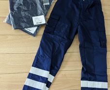 TROJAN Navy Reflective Trousers