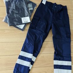 TROJAN Navy Reflective Trousers