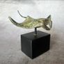 Manta Ray On Stand - Patinated Bronze Image 5