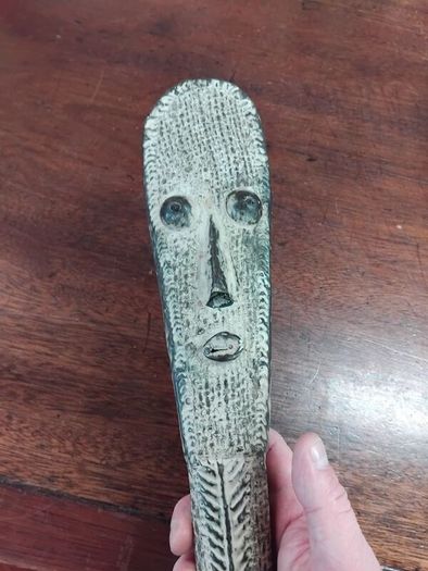 Antique Tribal Art pole or club