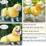 Bear Dog Bathrobe,Super Absorbent Dog Quick Drying Microfiber Coat Hooded Bath Towel for Puppy Small Dogs Pumpkin) Image 6