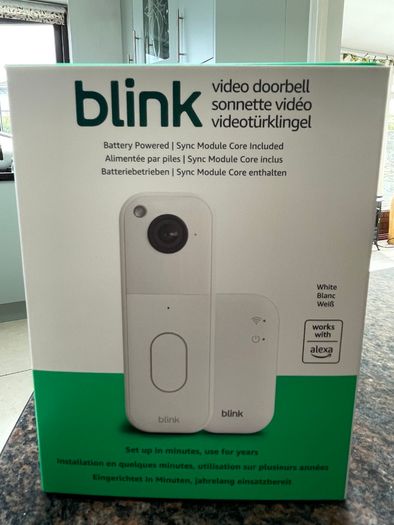 Blink HD Video Doorbell + Sync Module