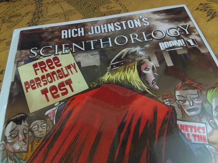 Rich Johnston's Scienthorlogy ! One-Shot ! 2012 ! by Boom! Studios !