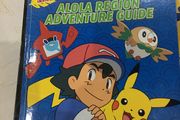 Pokemon Alola Region Adventure Guide book